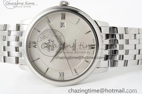 0319 De Ville SS TWF 1:1 Best Edition Silver Dial on SS Bracelet MIYOTA Practical 7836